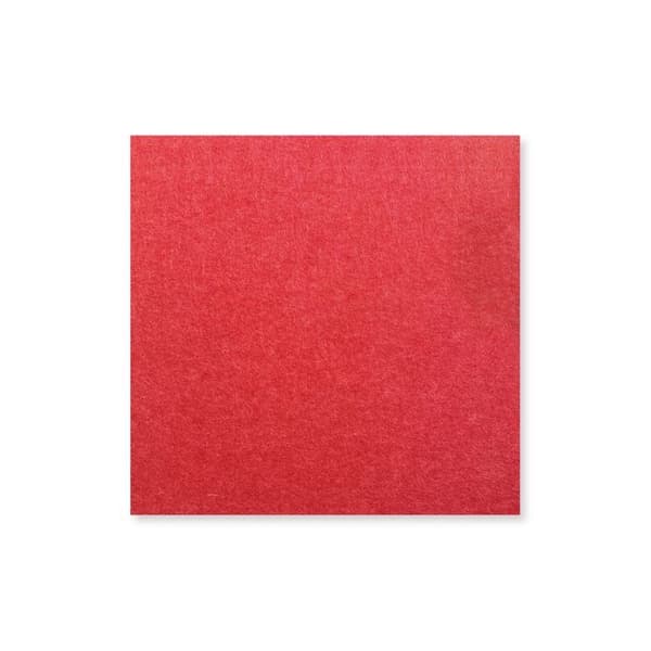 PROVISTON Modulär Väggen Akustisk Panel 6 x 520 x 520 mm Röd Uni Panel Röd uni