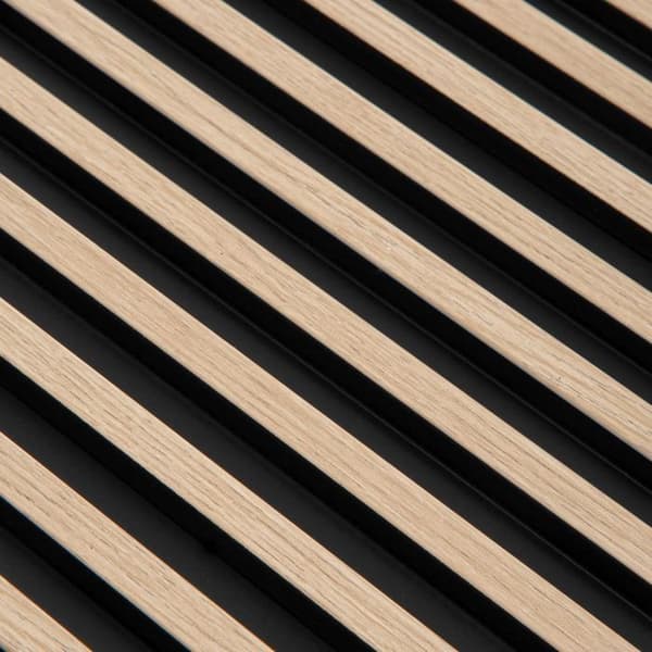 PROVISTON 3D väggpaneler 2700 x 120 mm Ljus ek Akustisk panel