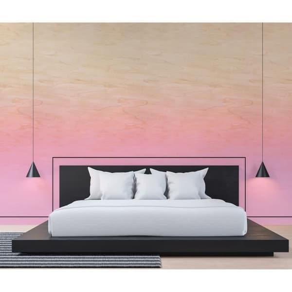Tapet M1-No.61336 digitaltryck rosa gul