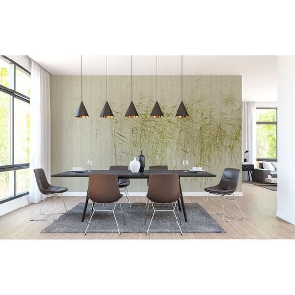 Tapet Natur M1-No.61193 Digitaltryck Grön Beige Gräs