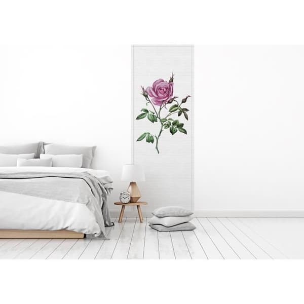 Tapet blommor M1-No.60935 digitaltryck rosa vit rosor