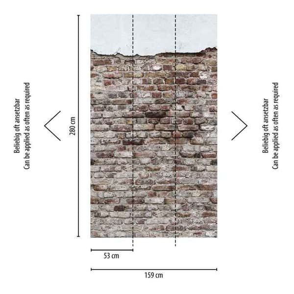 The Wall tapet - AS-383331