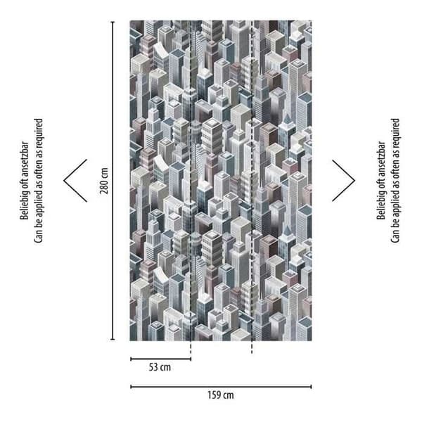 Tapeter - A.S. CREATION - The Wall - Färgeffekt - Grå - Non-woven