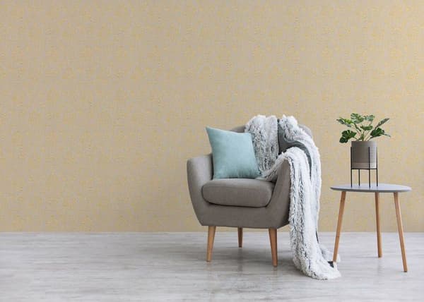 Barocktapet Gioele M1-No.2191 Beige Guld Klassisk Barock Ornament