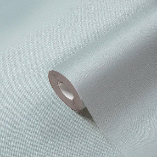 Non-woven tapet - blå - Slät / slät - Pure Elegance - A.S