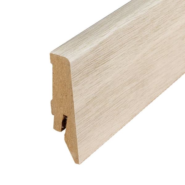 PROVISTON Modern sockel 18 x 58 x 2400 mm Medium (MDF) Belagd Oder Ekdekor