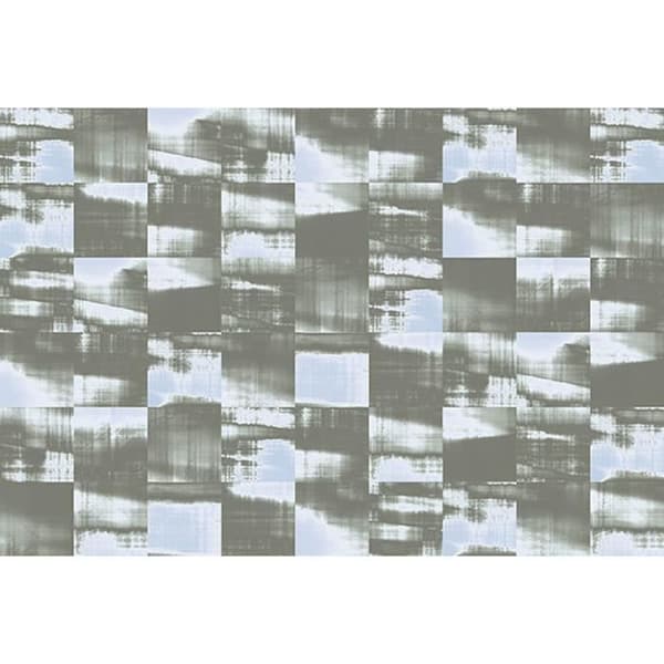 Abstract tapet M1-No.60671 Digital utskrift Blå Grön