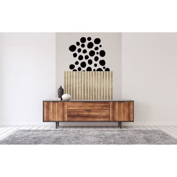 Tapet M1-No.61056 digitaltryck guld svart