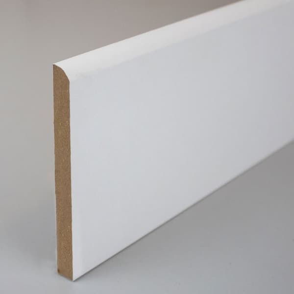 PROVISTON rund MDF-list vit 10 x 100mm