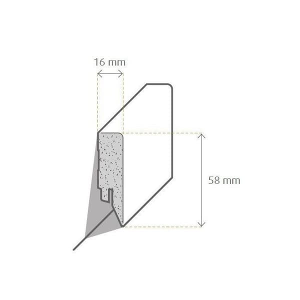 Plintar Plintar på golvet Plintar för golvet Lecco-69 73143 - Marmor vit