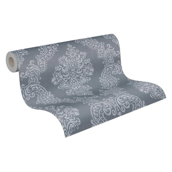 Non-woven tapeter - grå - barock - Mönstrade tapeter - Pure Elegance - A.S
