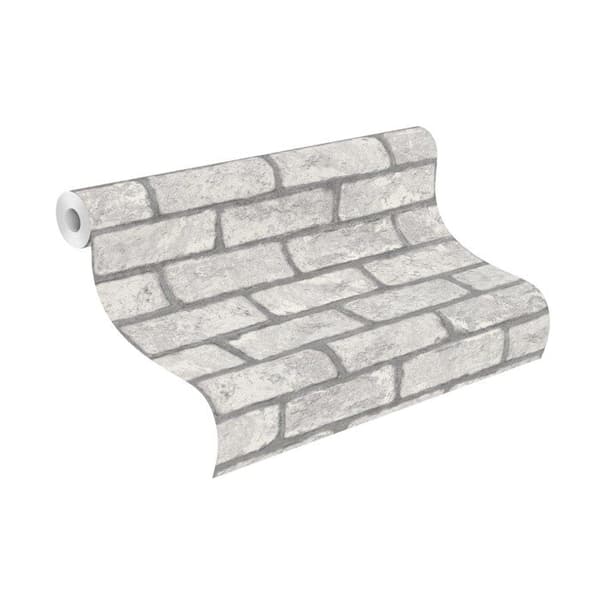 Rasch Selection 278200 Papper Tapet Imitation Sten 0.53 x 10.05 m grå