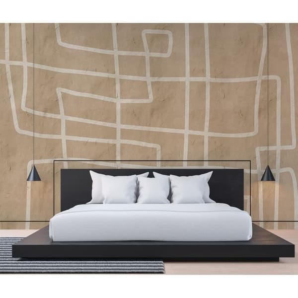 Tapet M1-No.61399 Digitaltryck Beige Abstrakt