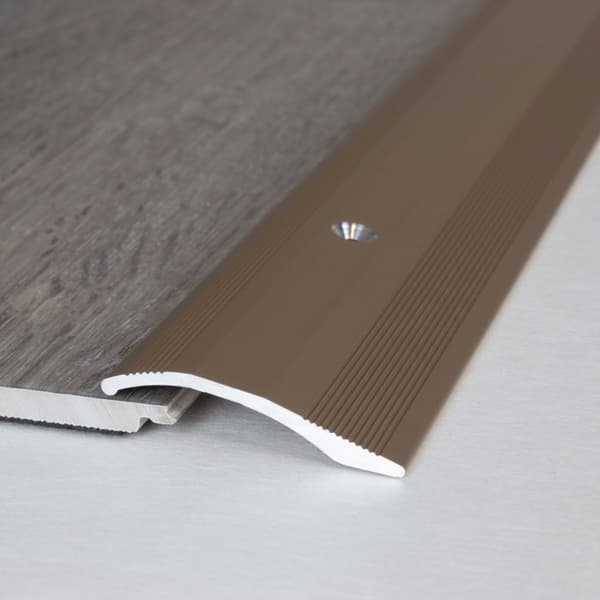 PROVISTON Justerbar Alu 40 x 2 - 16 x 1000 mm Silver