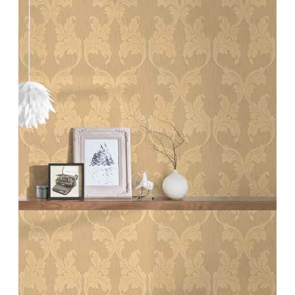Tessuto väggtextil - 10,05 m x 0,53 m - beige