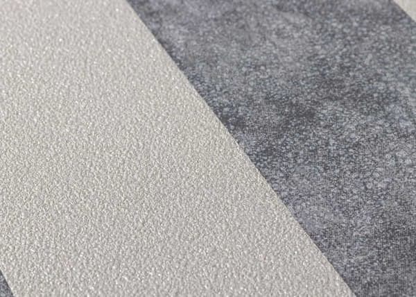 Papier M1-No.332 Svart Grå Tapet Ränder