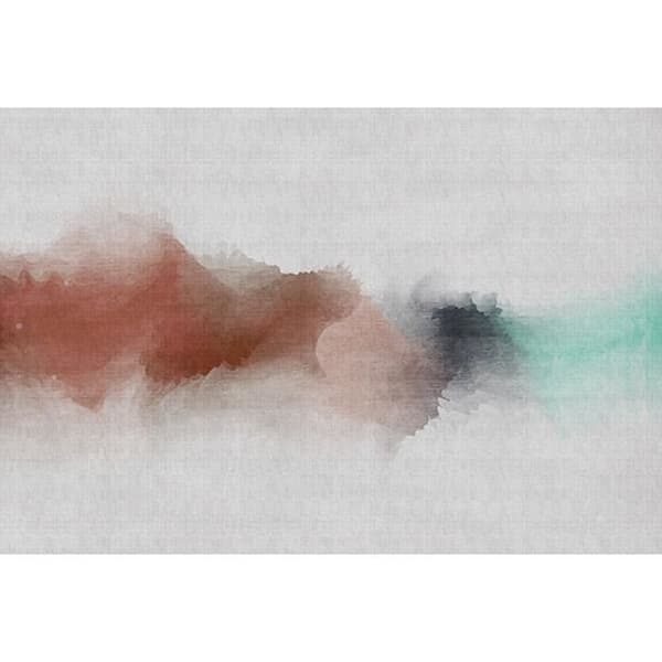 Tapet Abstrakt M1-No.60788 Digitaltryck Orange Grå Gradient