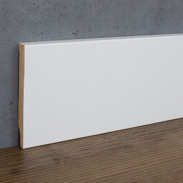 Plinthe MDF 13 x 110 x 2500 mm Vit av PROVISTON