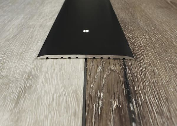 PROVISTON Övergångsprofil Aluminiumövergångsrail 80 x 1000mm Mörkbrons
