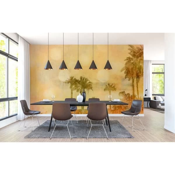 Fototapet Palms M1-No.61009 Digitaltryck Gul Orientalisk
