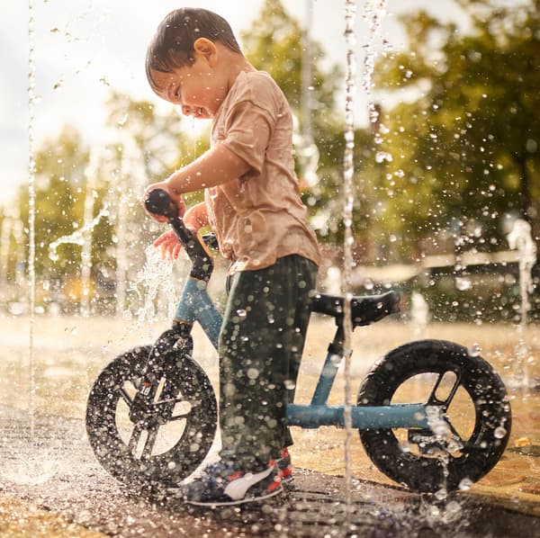 BERG Løbecykel MOOV 10 Blå, 2 år og opefter