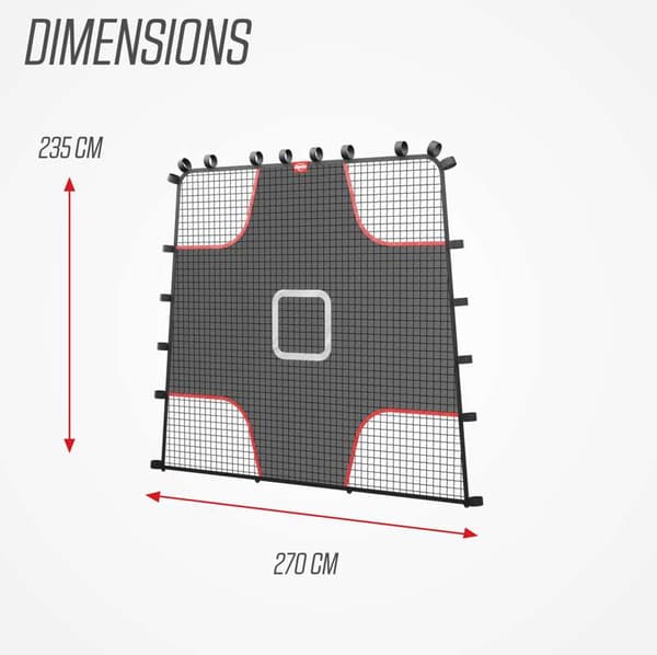 BERG PlayBase-tillbehör PlayBase Soccer target net M