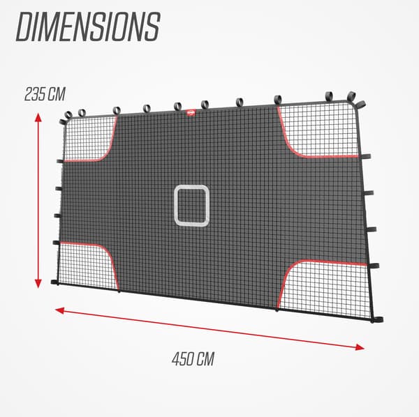 BERG PlayBase-tillbehör PlayBase Soccer target net XL