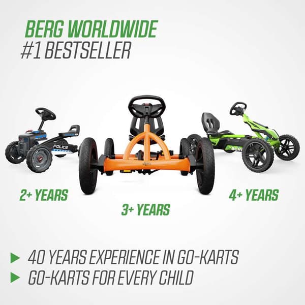 BERG Trampbil Buddy John Deere, 3 år och uppåt