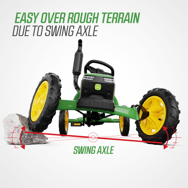 BERG Trampbil Buddy John Deere, 3 år och uppåt