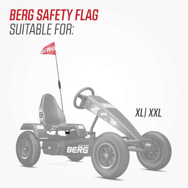 BERG Trampbilstillbehör Safety Flag XL