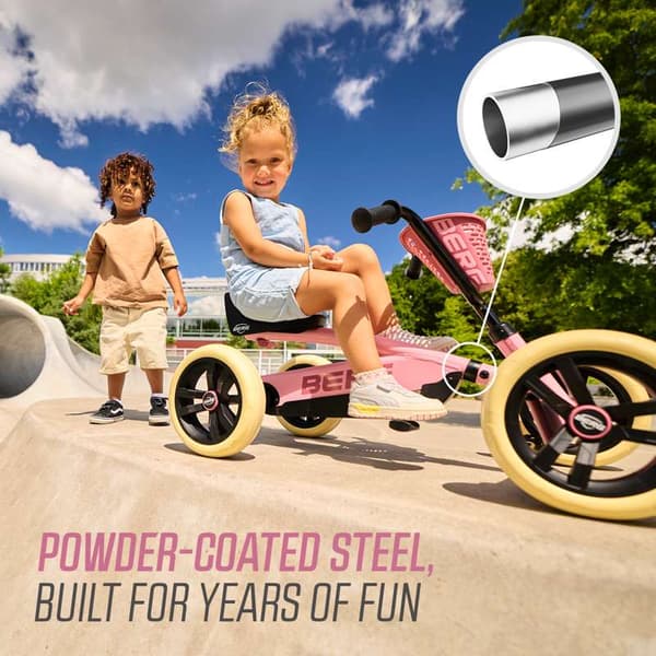 BERG Trampbil Buzzy Rosa, 2 år och uppåt