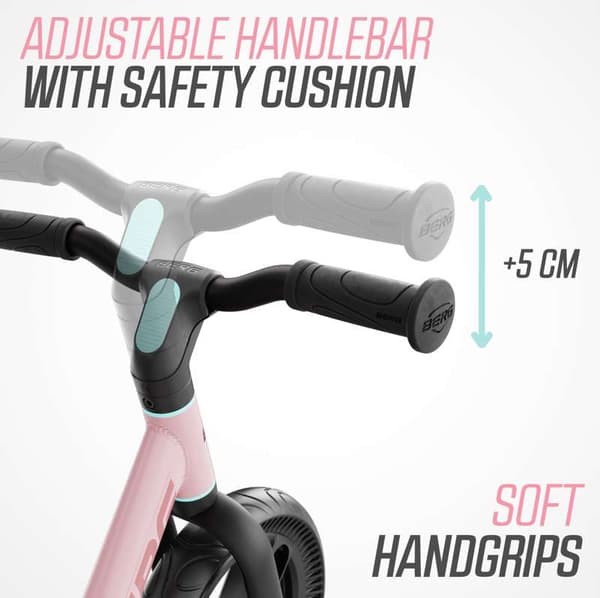 BERG Løbecykel MOOV 10 Pink, 2 år og opefter