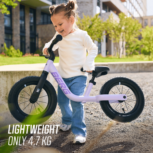 BERG Løbecykel MOOV 12 Lavendel Lilla, 2,5 år og opefter