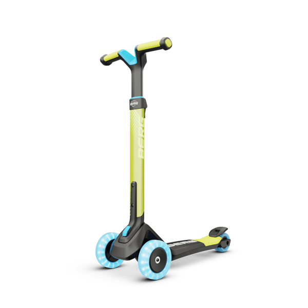 BERG Løbehjul Nexo Foldable Lights Lime, 2 år og opefter