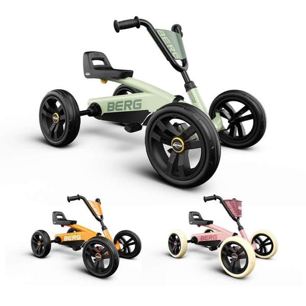 BERG Pedalvogn Buzzy Grøn, 2 år og opefter, Gokart