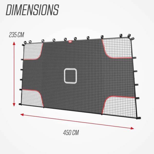 BERG PlayBase-tilbehør PlayBase Soccer target net XL