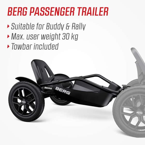 BERG Trampbilstillbehör Passenger Trailer Buddy Rally