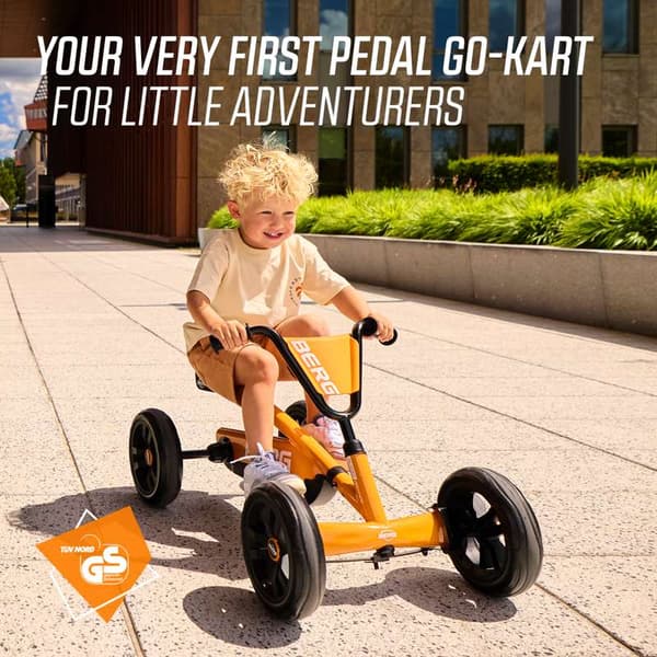 BERG Trampbil Buzzy Orange, 2 år och uppåt