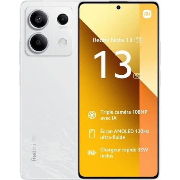 Xiaomi Redmi Note 13 256GB Vit 5G Smartphone