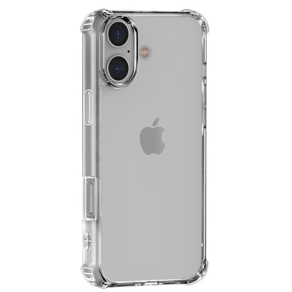 Skal - ANNORLUNDA - iPhone 16 PLUS - Mjuk Silikon - Transparent - Stötsäker