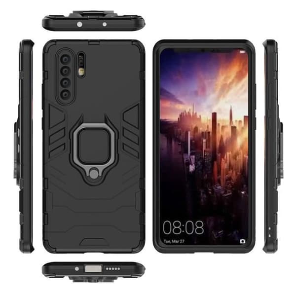 Coque - ANDERLEDES - Huawei P30 Pro - Stødabsorberende - Elegant - Magnetisk Ring