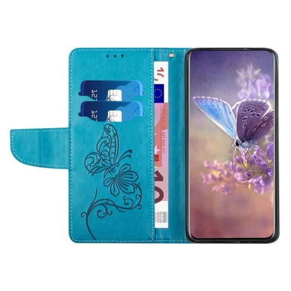 Etui Housse - ANDERLEDES - iPhone 11 - PU Læder - Blå - Blød - Magnetisk