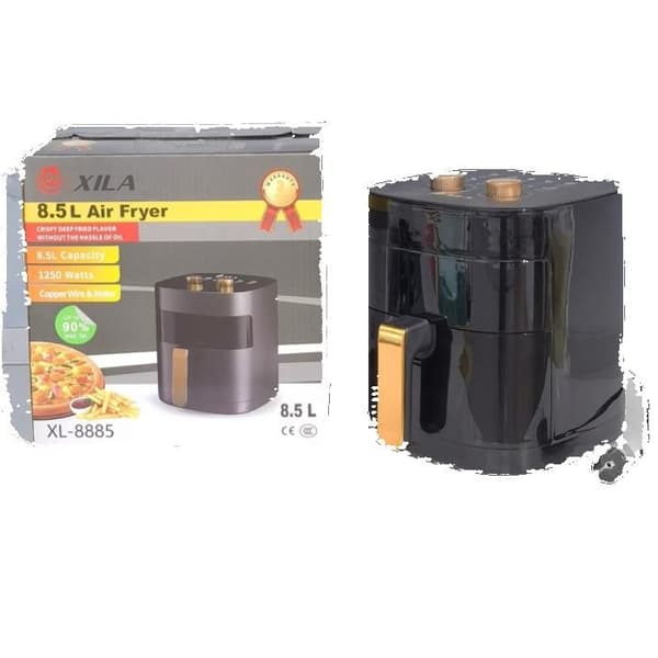 Luftfriture - LEYUANDODO - ELGRILL - 8,5 L - 220 V - Sort