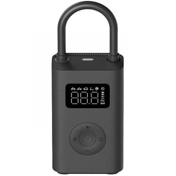 Bærbar elektrisk luftkompressor - 2 Pro/2D - Sort - Hurtig digital oppustning - Automatisk stop
