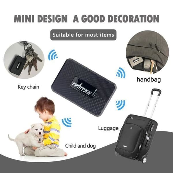 GPS-tracker - TKSTAR TK913 - 1500 mAh - GSM/GPS bimode - Præcision 5 m
