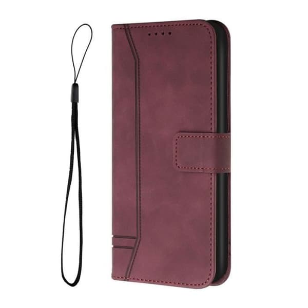 Pungetui - ANDERLEDES - Samsung Galaxy J5 2016 - Solid læder - Hårdt cover - Klap