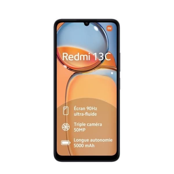 Smartphone Xiaomi REDMI 13C 256GB SORT