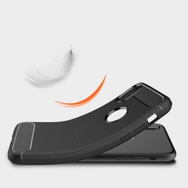 Mobilskal - ANNORLUNDA - iPhone XS Max - Svart - TPU - Robust skydd