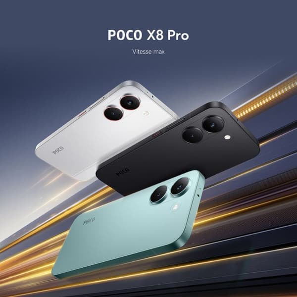 POCO X8 Pro 12+512 Svart Processor Dimensity 8500-Ultra