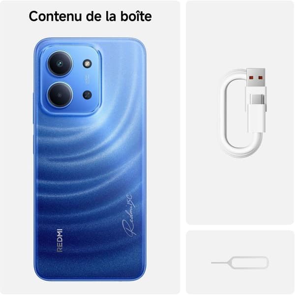 XIAOMI - Redmi Note 15C - 4 / 256 GB - Mørkeblå